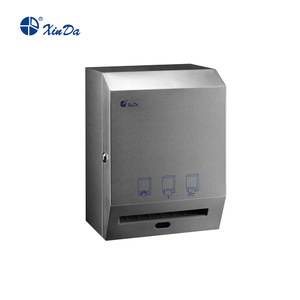 دستگاه پخش دستمال کاغذی رول آشپزخانه دیواری تجاری درجه بالا XinDa CZQ20K با مکنده کاغذی